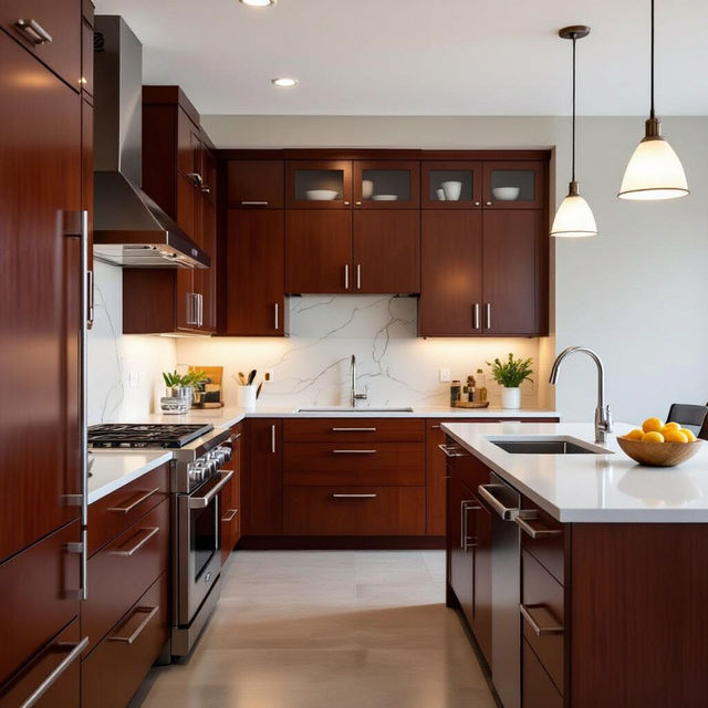 Modern Kitchen Paint Colors With Cherry Cabinets Pictures gallery