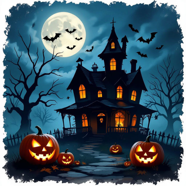 Halloween Wallpaper - Made With AI gallery