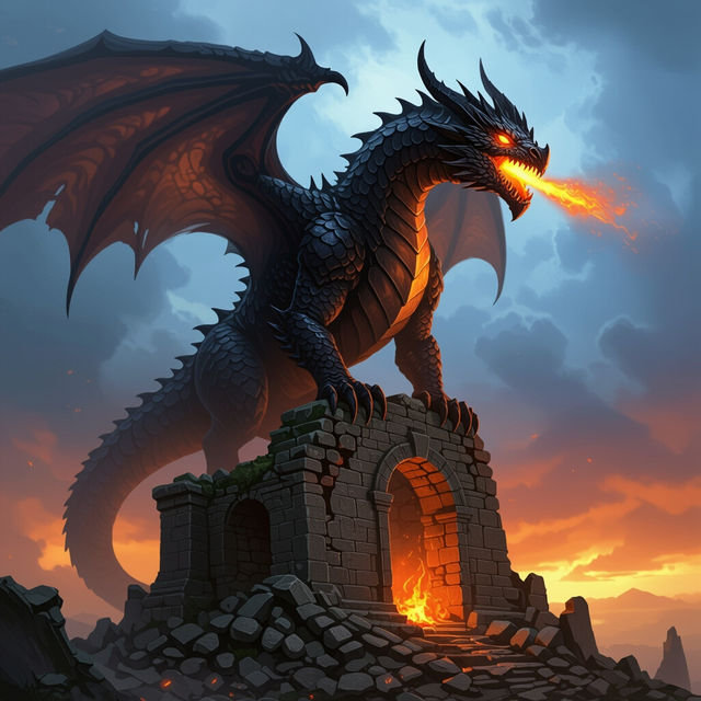 Darkeater Midir Art gallery