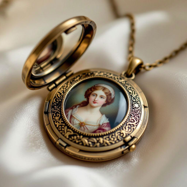 Necklace With Picture Inside gallery