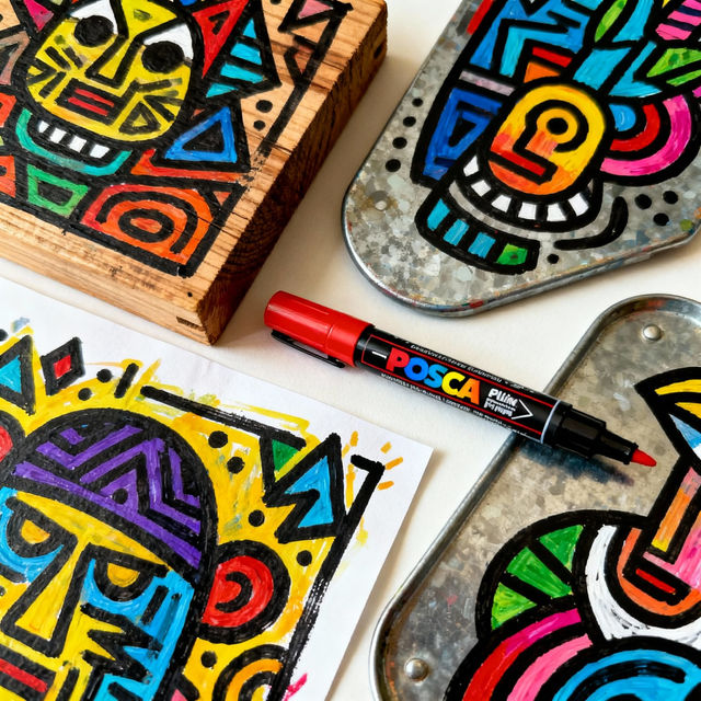Posca Pen Art gallery