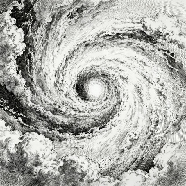 Drawing Of Hurricane gallery