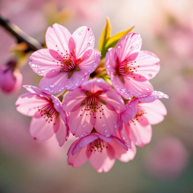 Pink Flower Wallpapers - Made With AI gallery