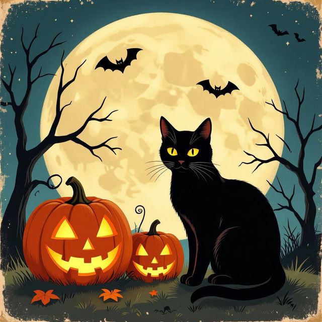 Vintage Halloween iPhone Wallpapers gallery
