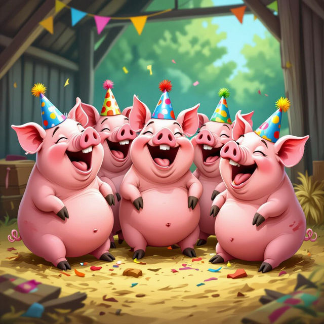 Funny Pig Pictures - Made With AI gallery