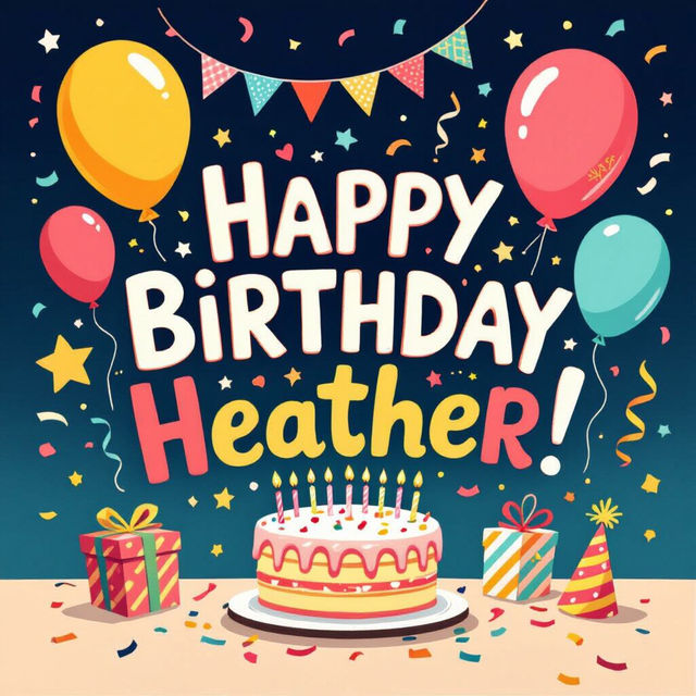 Happy Birthday Heather Images gallery
