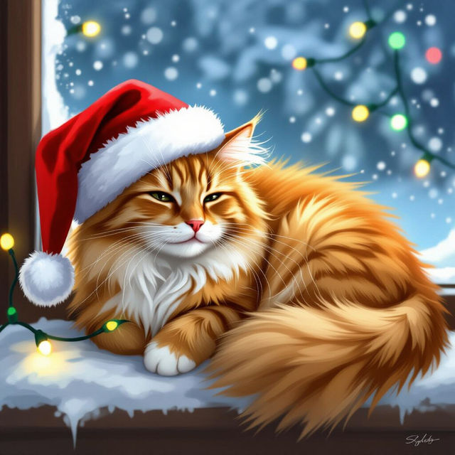 Cat Christmas Wallpapers gallery