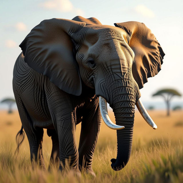 Realistic Elephant Drawings gallery
