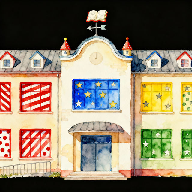 Drawing Of School - Made With AI gallery