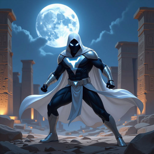 Moon Knight Concept Art - AI Generated gallery