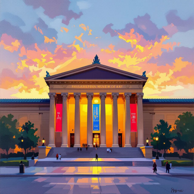Phila Art Museum - AI Art gallery