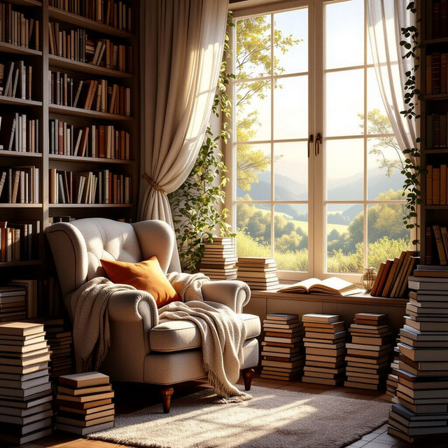 Book Lover Wallpapers - Made With AI gallery