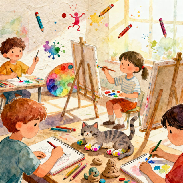 Elementary Art gallery