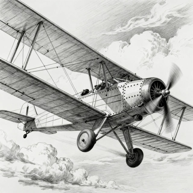 Drawing Of Plane gallery