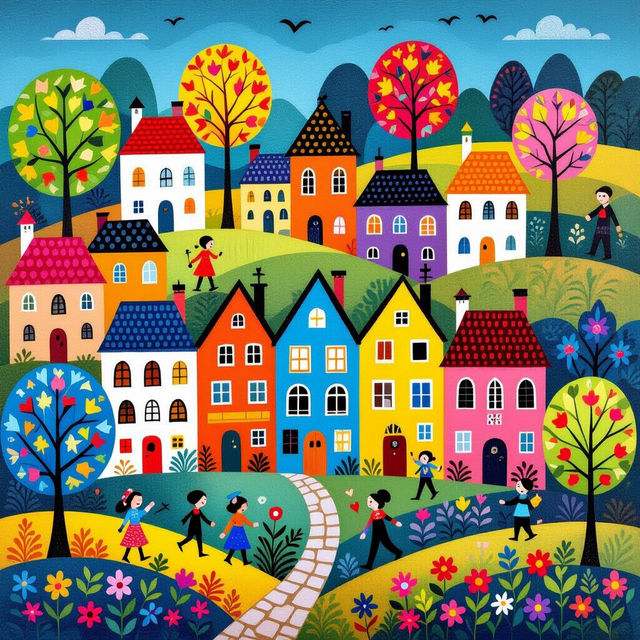 Folk Art Paintings gallery