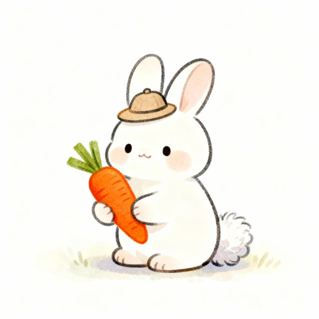 Cartoon Rabbit Drawings - Made With AI gallery