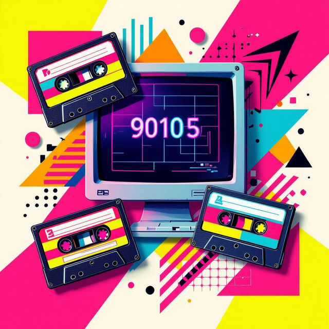 90s Aesthetic Wallpapers - Made With AI gallery