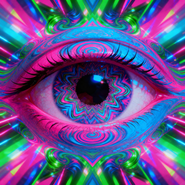 Trippy Eye Drawings gallery