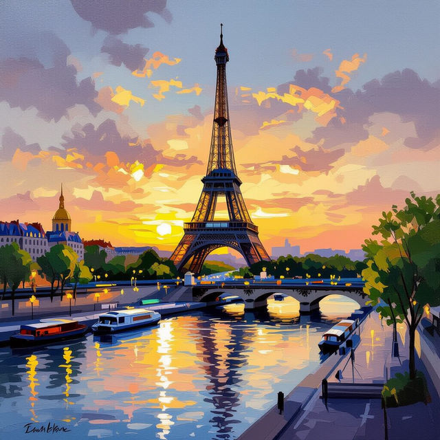 Paris Wall Art gallery