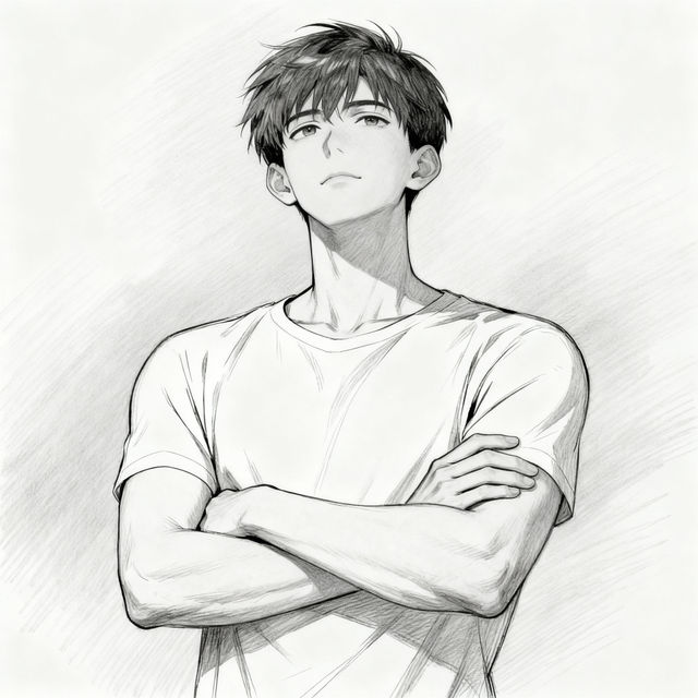 Arms Crossed Drawings - AI Generated Art gallery