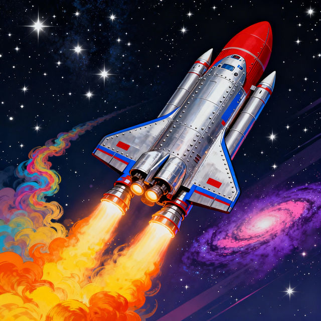 Rocket Drawings - Created With AI gallery