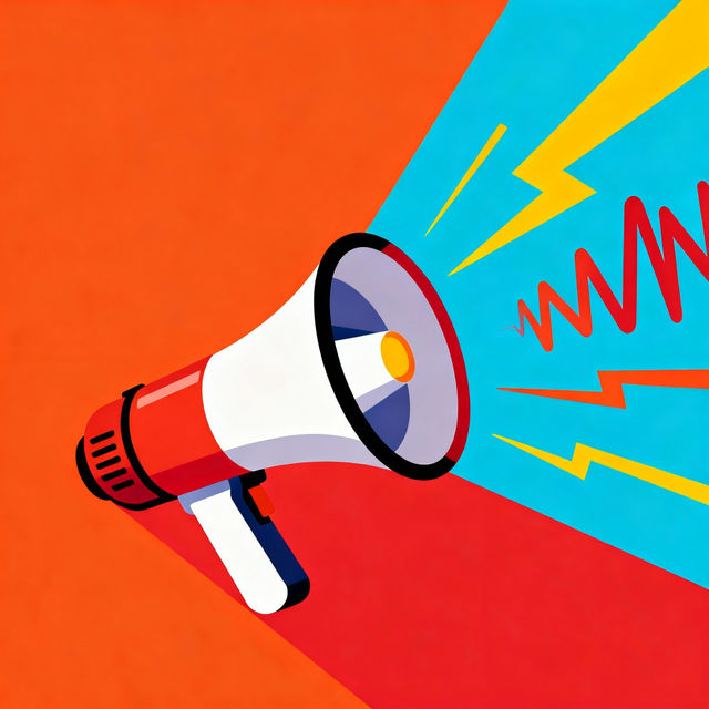 Megaphone Images - AI Generated gallery