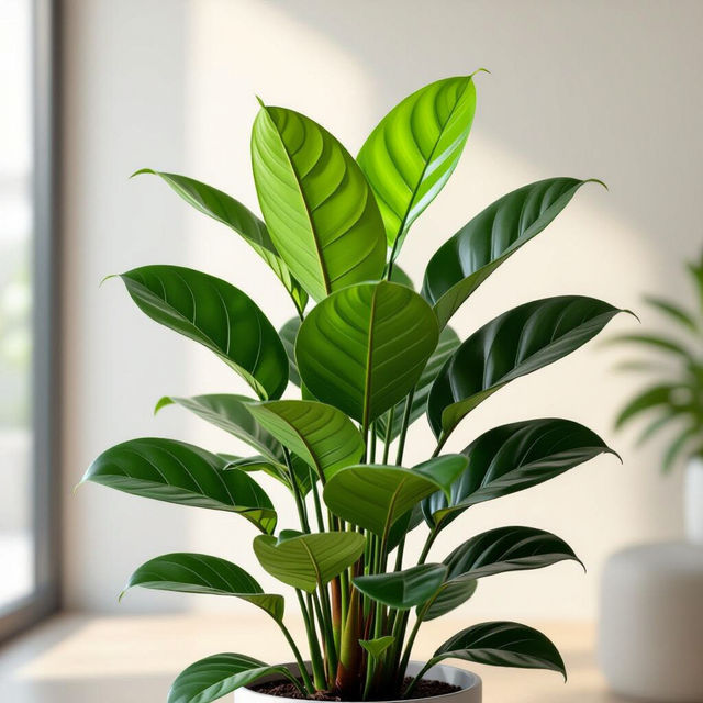 Zamioculcas Zamiifolia Plant Images gallery