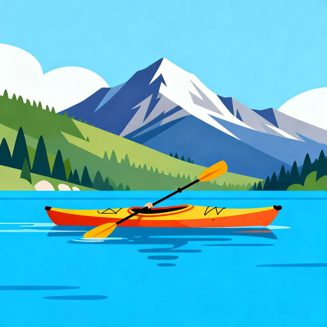 Kayak Clip Art gallery