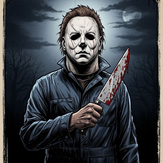 Explore AI-Generated Michael Myers Drawings gallery