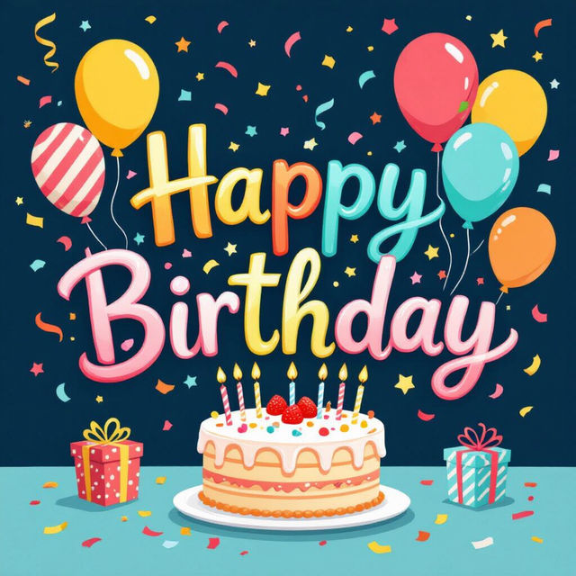 Happy Birthday Images - Made With AI gallery