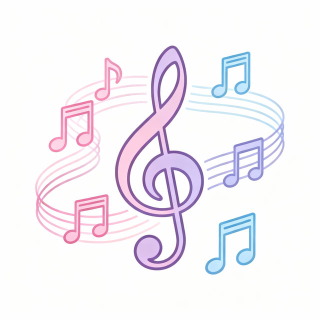 Easy Music Notes Drawings gallery