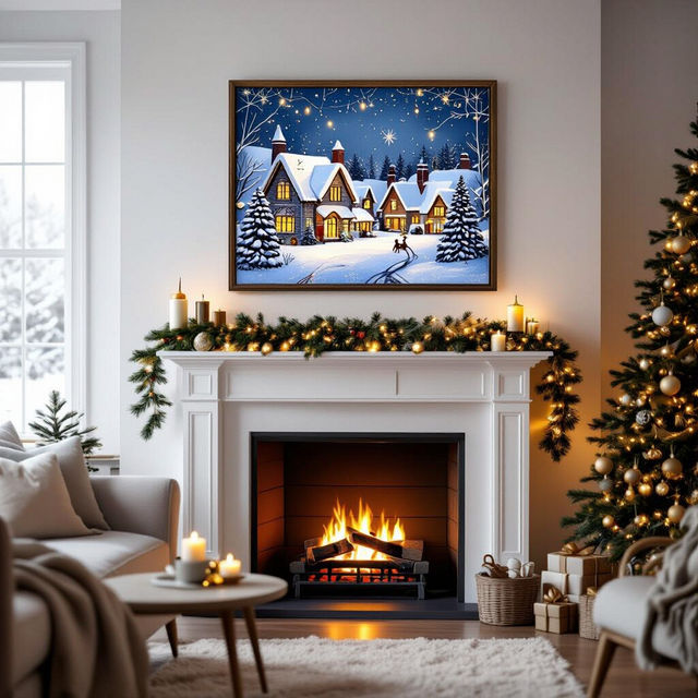 Framed Christmas Wall Art gallery
