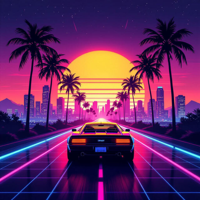 Retrowave Wallpapers gallery