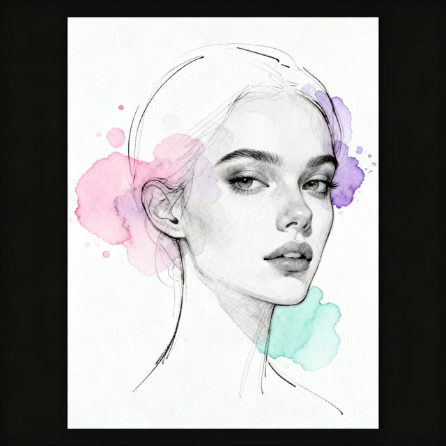 A Drawing Of A Person - Made With AI gallery