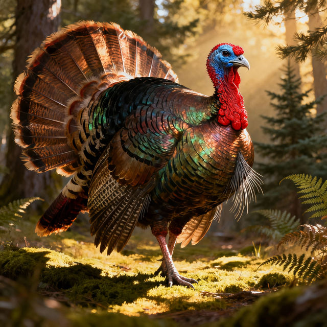 Realistic Turkey Drawings - AI Generated gallery
