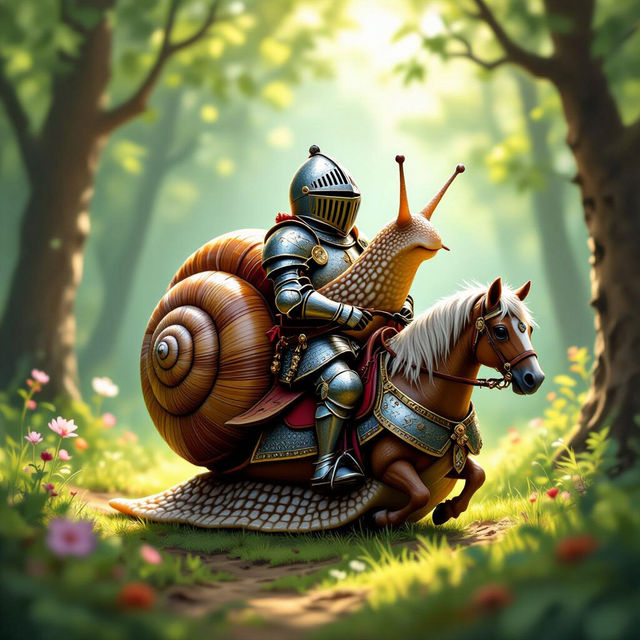 Medieval Snail Art gallery