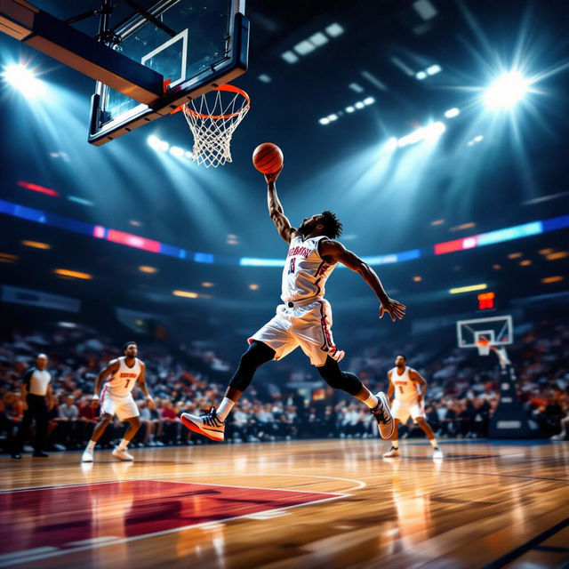 Basketball Background Images - Made With AI gallery