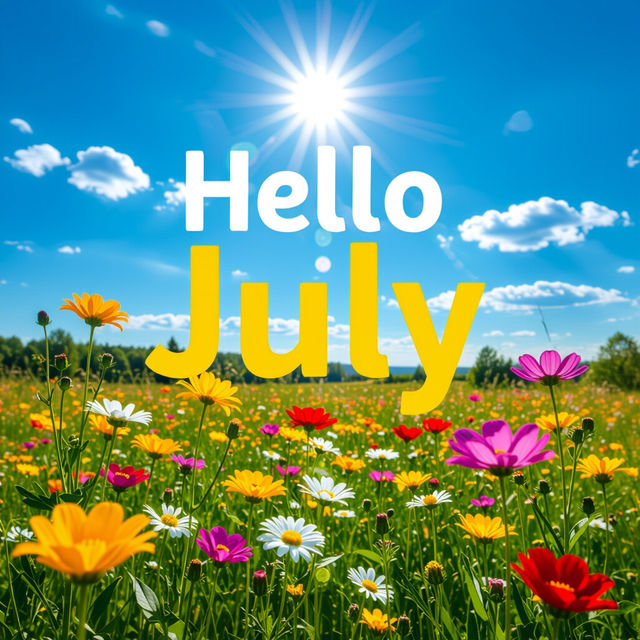 Hello July Images - AI Generated gallery