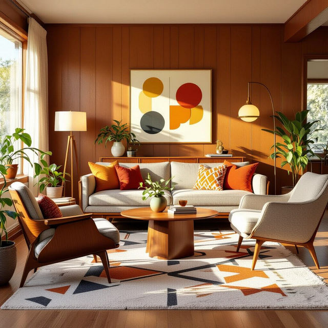Midcentury Modern Art - AI Generated gallery