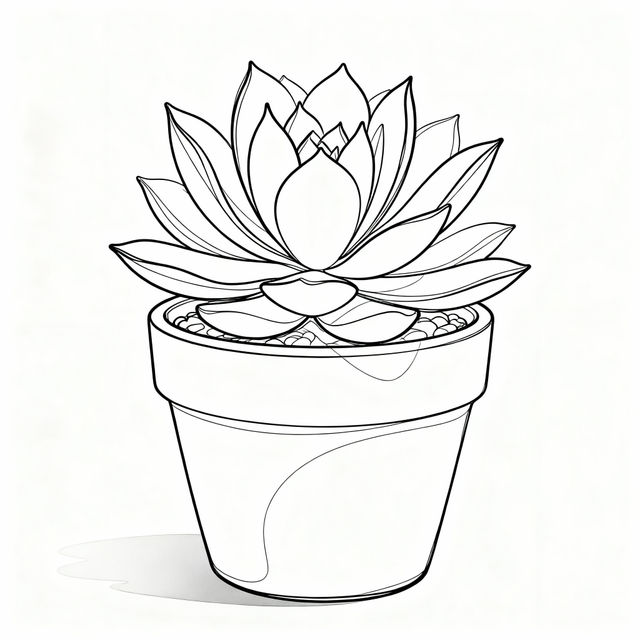 Simple Plant Drawings - AI Generated gallery