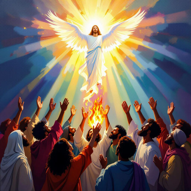 Pentecost Art - AI Generated gallery