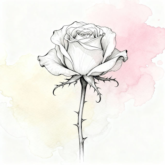 Easy Flower Drawings - Made With AI gallery