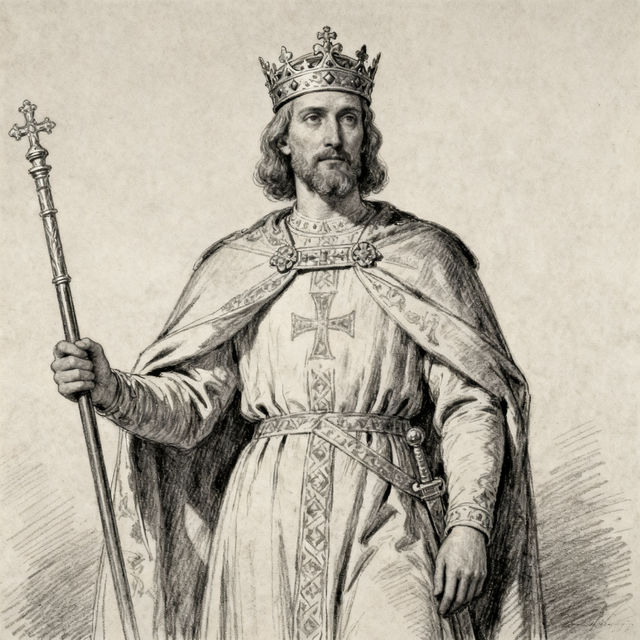 Charlemagne Drawings - AI Generated gallery