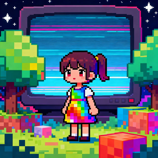 Pixel Art Girl gallery