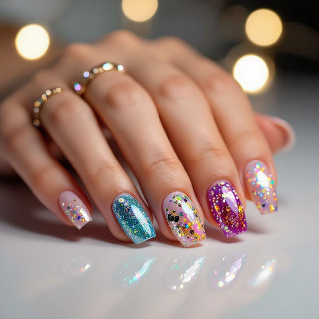 Glitter Nail Designs gallery