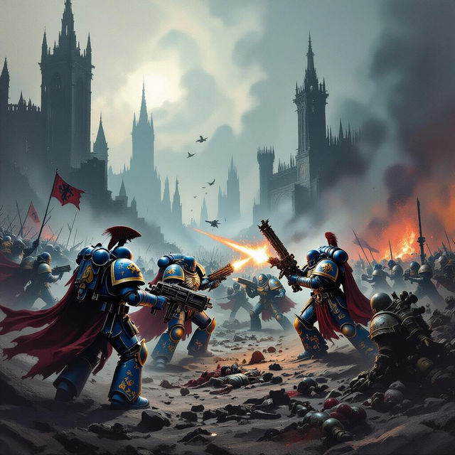 Old Warhammer 40k Art gallery