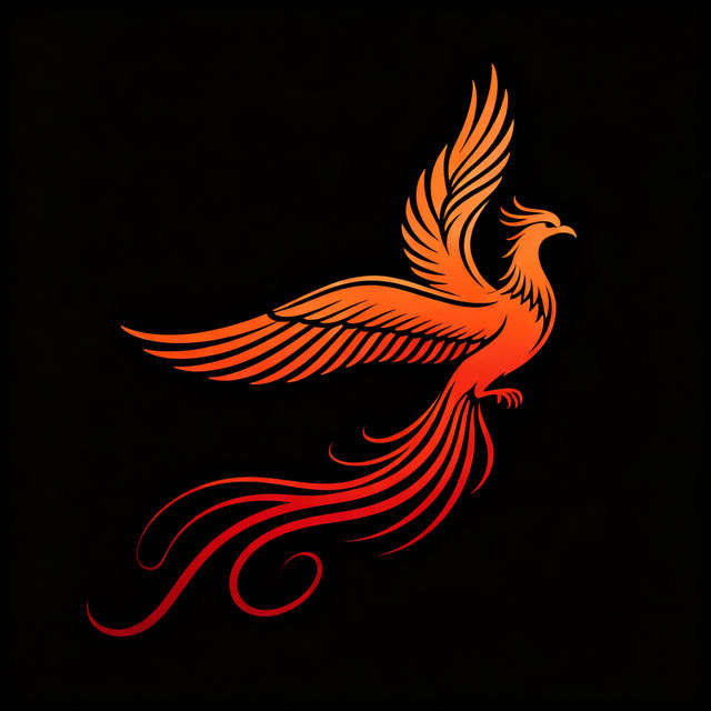 Simple Phoenix Drawings gallery