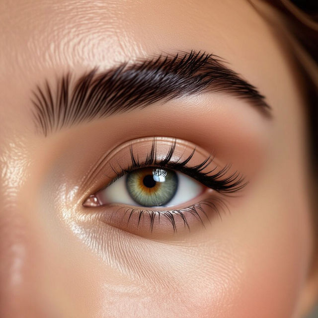 Eyebrows Drawing - AI Generated gallery