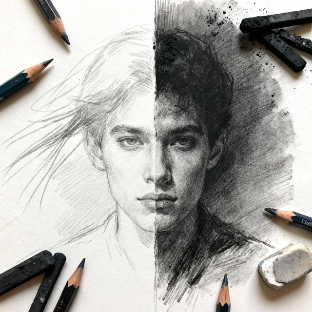 Sketching vs Drawing Art gallery