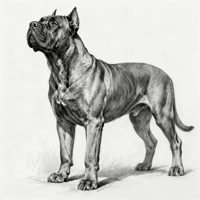 Cane Corso Drawing gallery